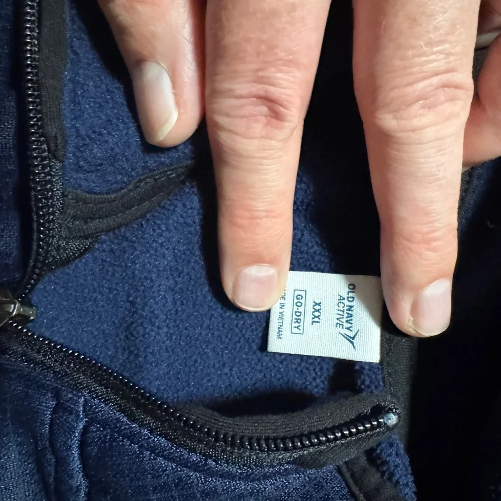 Men's Navy and Maroon Old Navy Track Jackets XXXL. - Picture 7 of 9
